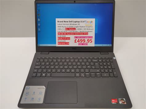 Brand New Dell Laptop Rapid Pcs