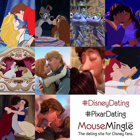 Disneydating Pixardating Kisses