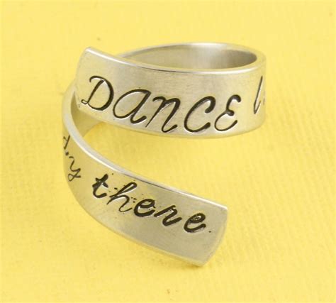 Dance Ring Ballet Ring Dancer Ring Ballerina Ring Etsy
