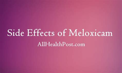 Meloxicam and ibuprofen should be avoided with another aspirin, which is an nsaid that meloxicam is a prescription nsaid that is used to treat osteoarthritis, rheumatoid arthritis, and juvenile rheumatoid arthritis. Meloxicam side effects-Know Everything About - Tech News Era