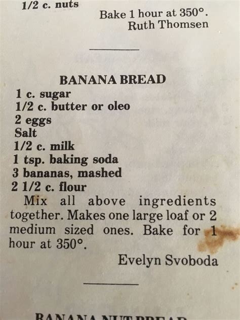 Banana Bread | Banana bread, Bread, Baking soda