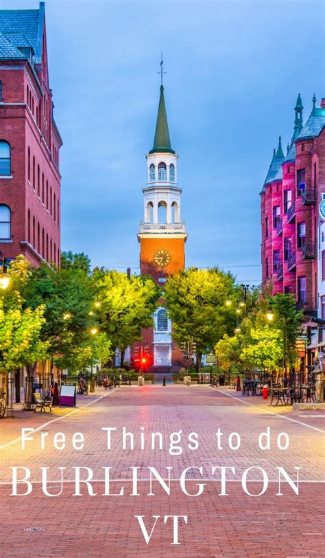 21 Free Things To Do In Burlington Vt Our Roaming Hearts
