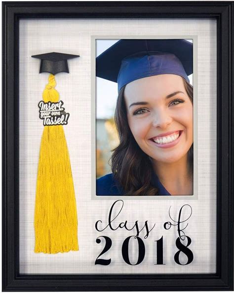 They may not be the most exciting or glamorous gifts but guaranteed your grad will appreciate those gifts looong after the tassels are turned and the caps. New View "Class of 2018" Graduation 4" x 6" Tassel Frame ...