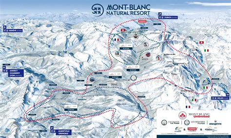 Ski A Chamonix ≡ Voyage Carte Plan