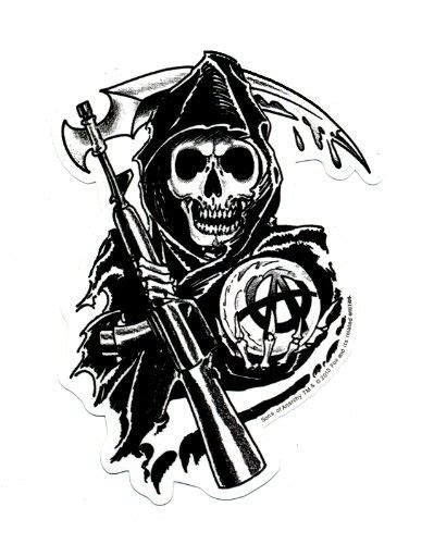 Sons Of Anarchy Reaper Sticker Sons Of Anarchy Tattoos Sons Of