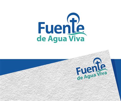 Elegant Masculine Logo Design For Fuente De Agua Viva By Jay Design Design 23017171