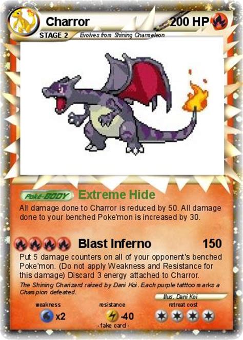 Pokémon Charror Extreme Hide My Pokemon Card
