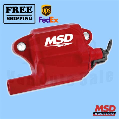 Ignition Coil Msd For Chevrolet Silverado 2500 Hd 05 2006 18414