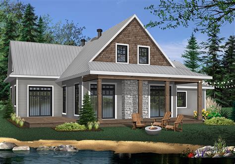 Modern Cottage Style House Plan 6097 Louisia 6