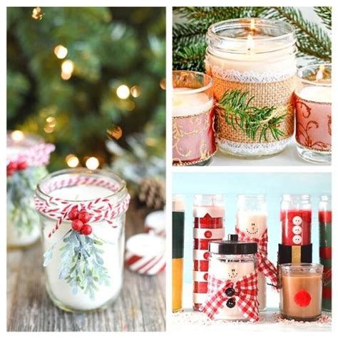 20 Gorgeous Diy Christmas Candles A Cultivated Nest
