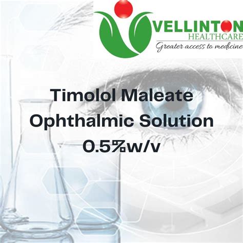 Timolol Maleate Ophthalmic Solution 05wv Pharmint