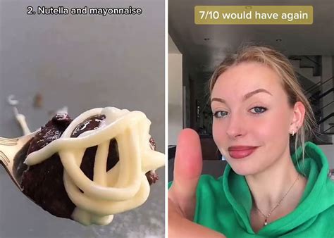 This Woman Is Tasting And Rating Weird Pregnancy Food Cravings Bored