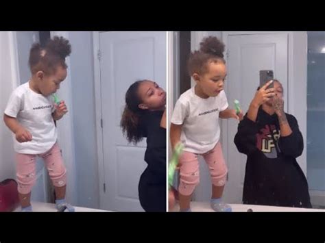 Zonnique Pullins Her Daughter Hunter Shows Off Her Amazing Dance In