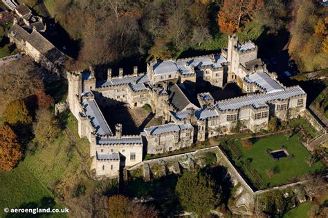 Aeroengland Aerial Photograph Of Haddon Hall Derbyshire England Uk