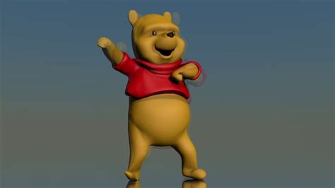 Winnie The Pooh Dancing To Songs Youtube