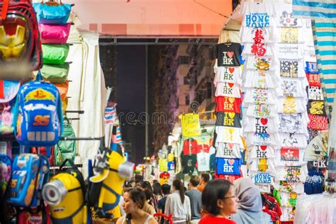 Mong Kok Hong Kong September 24 2016 Ladie S Market Popu