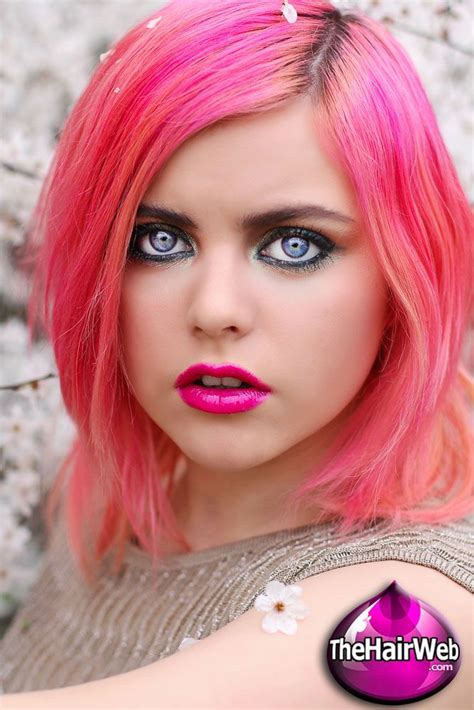 Perfect Pretty Pink Short Hairstyle See Some Amazing Hairstyles Free