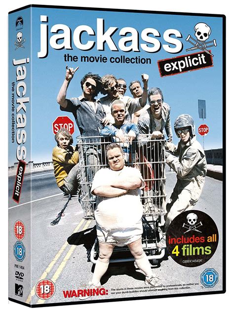 Jackass 1 To 3 Movie Boxset Incl Jackass 25 Dvd Amazonde Dvd