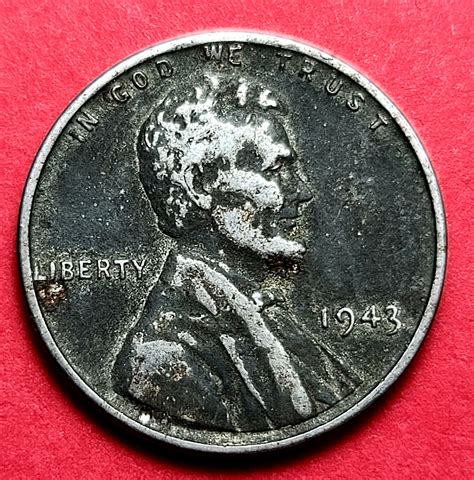 1943 Steel Wheat Penny Ww2 Era Collectible Coin Etsy