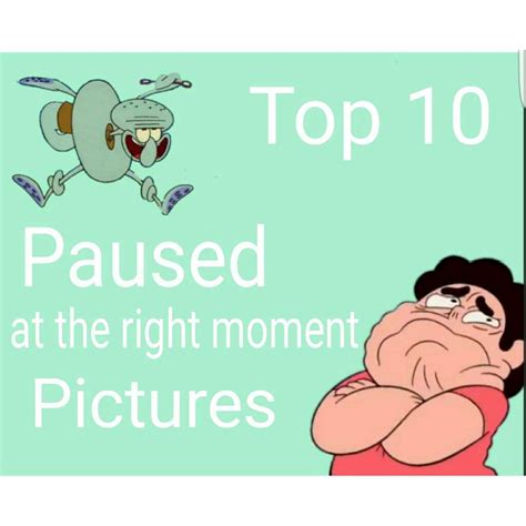 Top 10 Paused At The Right Moments Pictures Cartoon Amino