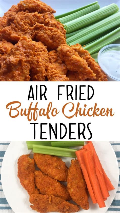 All off the recipes i had seen online looked delicious! Air Fried Buffalo Chicken Strips: Healthy Comfort Food