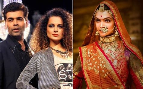 Karan Johar Kangana Ranaut Nepotism Debate To Padmavati Row Biggest Bollywood Controversies Of