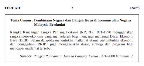 Pembinaan negara dan bangsa ke arah kemunculan negara malaysia berdaulat. Tema Umum Sejarah Kertas 3 SPM 2019 | Nota Sejarah
