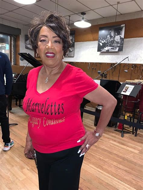 The Marvelettes Katherine Anderson In The Recording Studio At The Motown Museum In Detroit