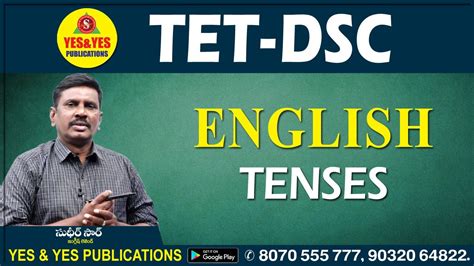 Tet Dsc English Tenses Yes And Yes Publications Youtube