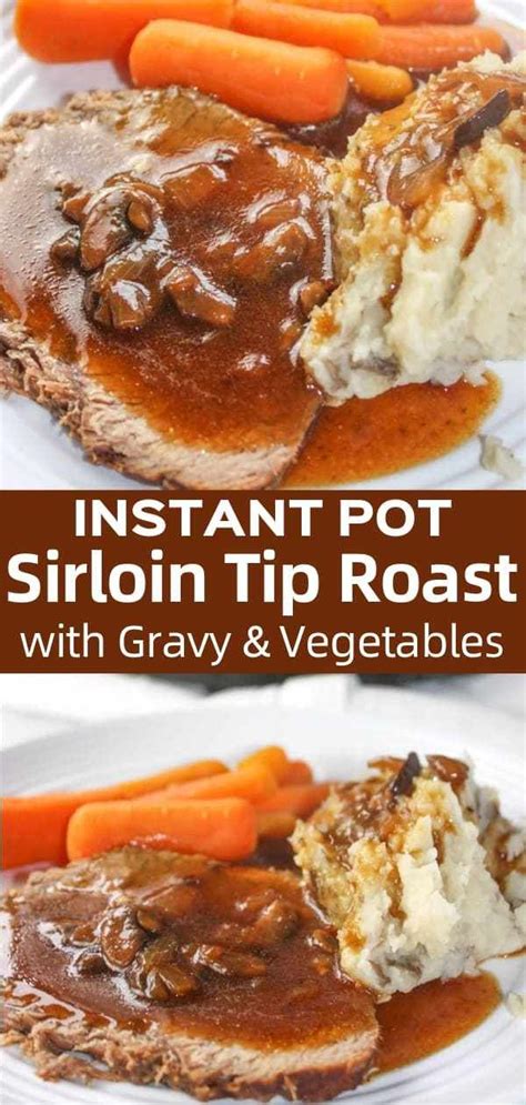 Mix eggs, milk, salt, and pepper in a bowl and set aside. Instant Pot Sirloin Tip Roast with Gravy and Vegetables is ...