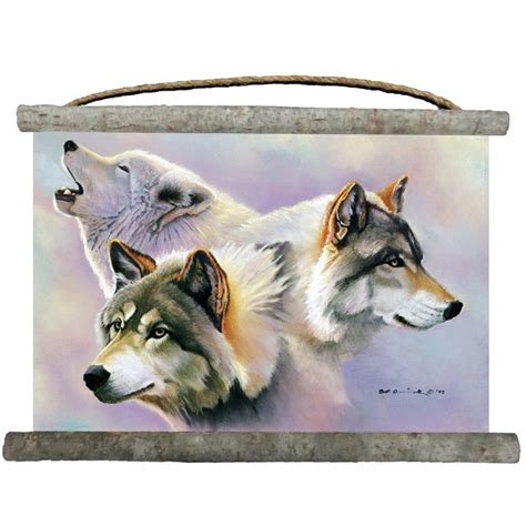 Wolf Canvas Wall Hanging Wolves Are Forever Wolf Canvas Canvas