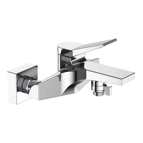 Wall Mounted Single Lever Bath Shower Mixer For Tub And Hand Shower