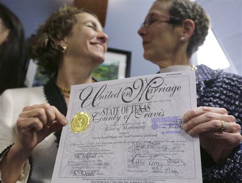 texas attorney general says same sex couple s marriage is void cbs news