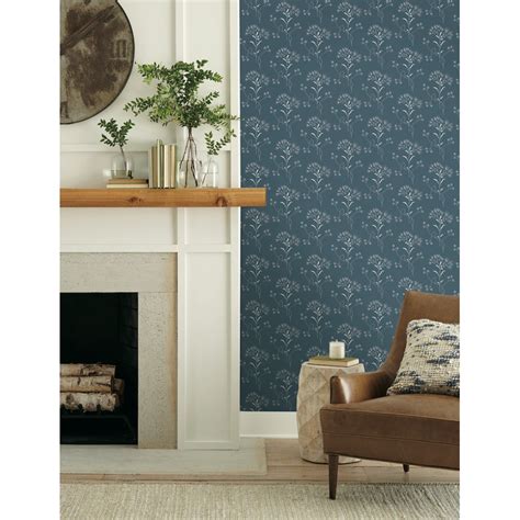 Psw1154rl Magnolia Home Wallpaper Peel And Stick Wildflower