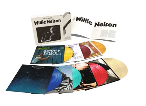 Country Legend Willie Nelson Unveils Career Spanning 9xlp Box Set
