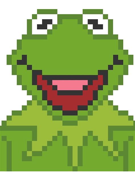 Kermit Pixel Art X