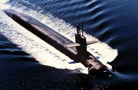 Ssbn 726 Ohio Class Fleet Ballistic Missile Submarine Ssbn United