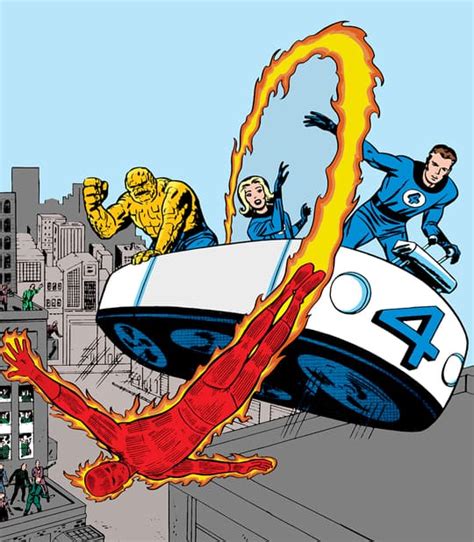 Fantastic Four In Comics Members Enemies Powers Marvel