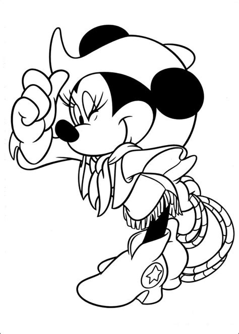 Minnie Mouse Dibujos Para Colorear Para Niños 27