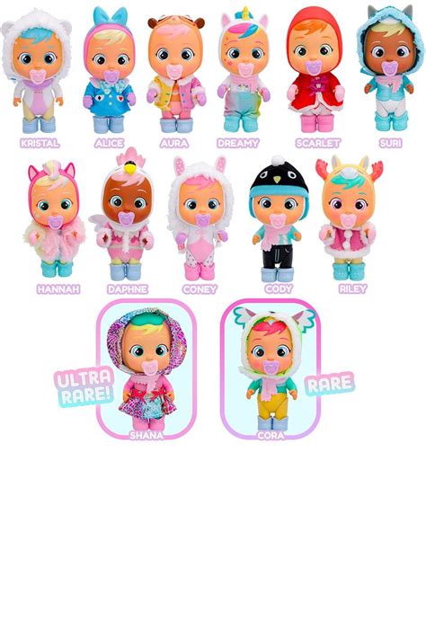 Wholesale Cry Babies Magic Tears Icy World Keep Me Warm Doll In 8pc