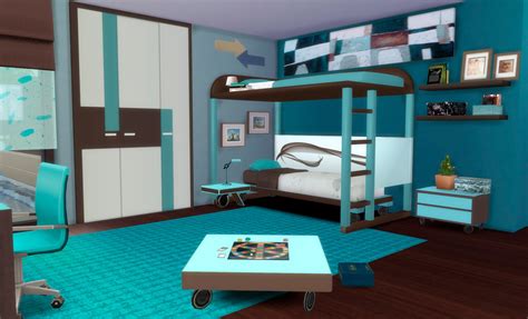 Sims 4 Ccs The Best Bedroom For Kids By Pqsims4