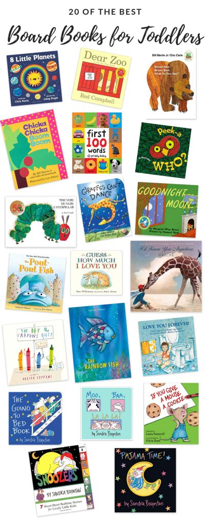 20 Of The Best Board Books For Toddlers Dana Traynor