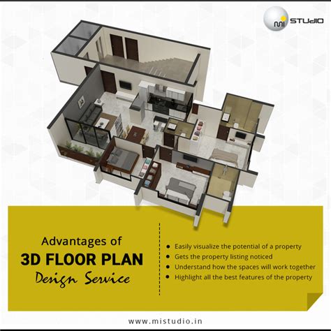 How 3d Floor Plans Benefits In Selling Or Renting Your Property