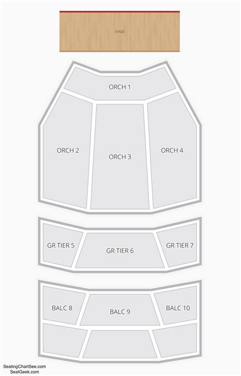 Durham Performing Arts Center Dpac Seating Chart Seating Charts