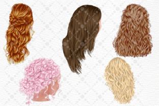 Hairstyles Clipart Girls Clipart Custom Hairstyles By Lecoqdesign Sexiz Pix