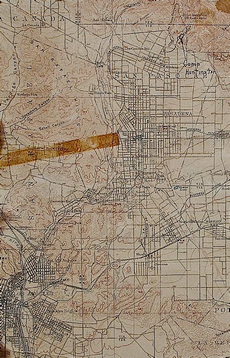 Altadena Historical Society Ahs Map Collection