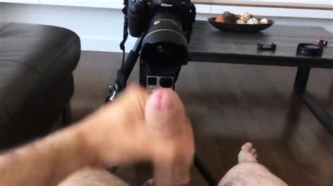 Jerking My Own Uncut Cock With Big Load Of Cum