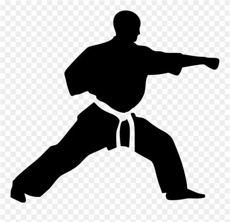 Clip Art Karate Punch Comments With Transparent Background