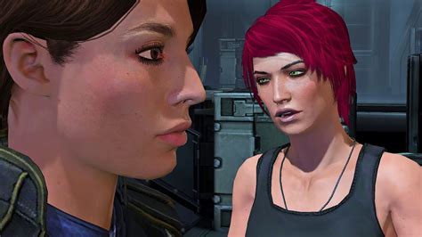 Mass Effect 3 Prev Romanced Ashely Femshep Talk To Sister Part 9 Youtube