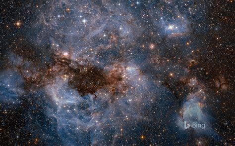 The Large Magellanic Cloud, photographed by the Hubble Space Telescope ...